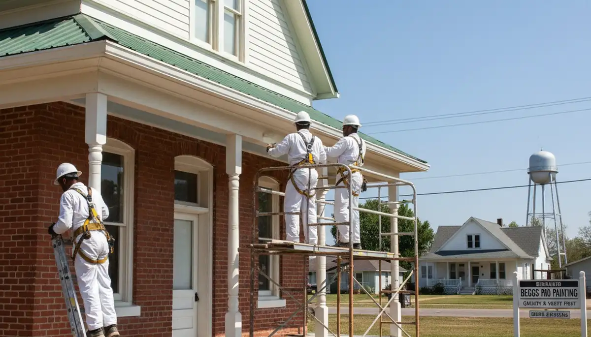 Tulsa, OK painting contractors providing professional interior and exterior painting services
