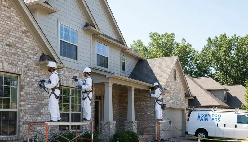 Tulsa, OK painting contractors delivering professional interior and exterior painting services