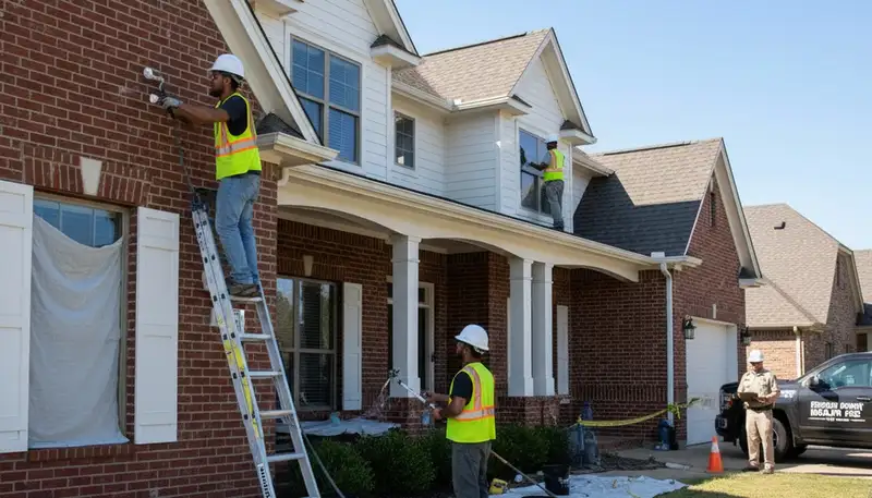 Tulsa, OK painting contractors delivering professional interior and exterior painting services