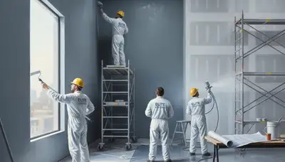Commercial painting crew in Tulsa, OK delivering durable business property finishes