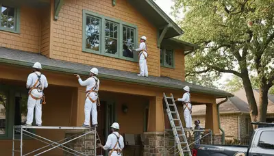 Tulsa, OK painting contractor serving homes and businesses with professional interior and exterior painting
