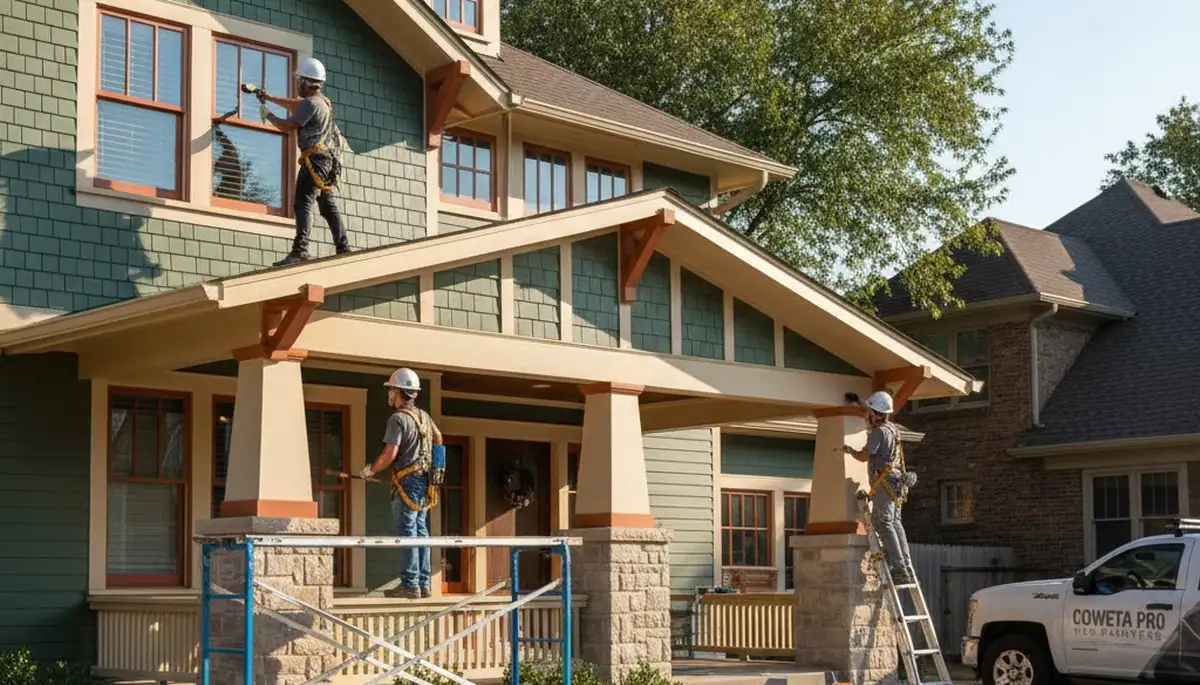 Tulsa, OK painting pros delivering residential and commercial interior and exterior painting services