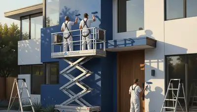 Exterior house painting in Tulsa, OK by Tulsa Paint Pros for durable curb appeal