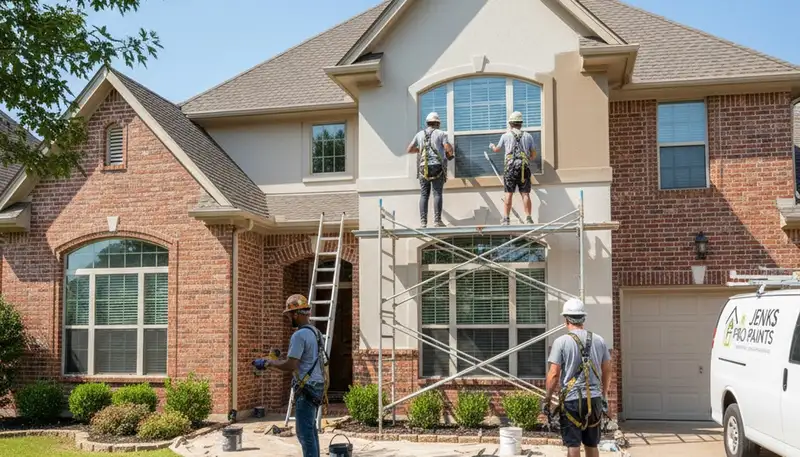 Tulsa, OK painting contractor providing professional interior and exterior painting services
