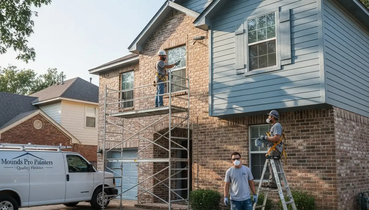 Tulsa, OK painting services by Tulsa Paint Pros for residential and commercial projects