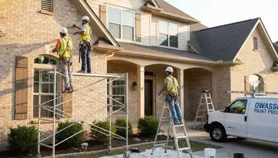Tulsa, OK painting contractor serving homes and businesses with professional interior and exterior painting