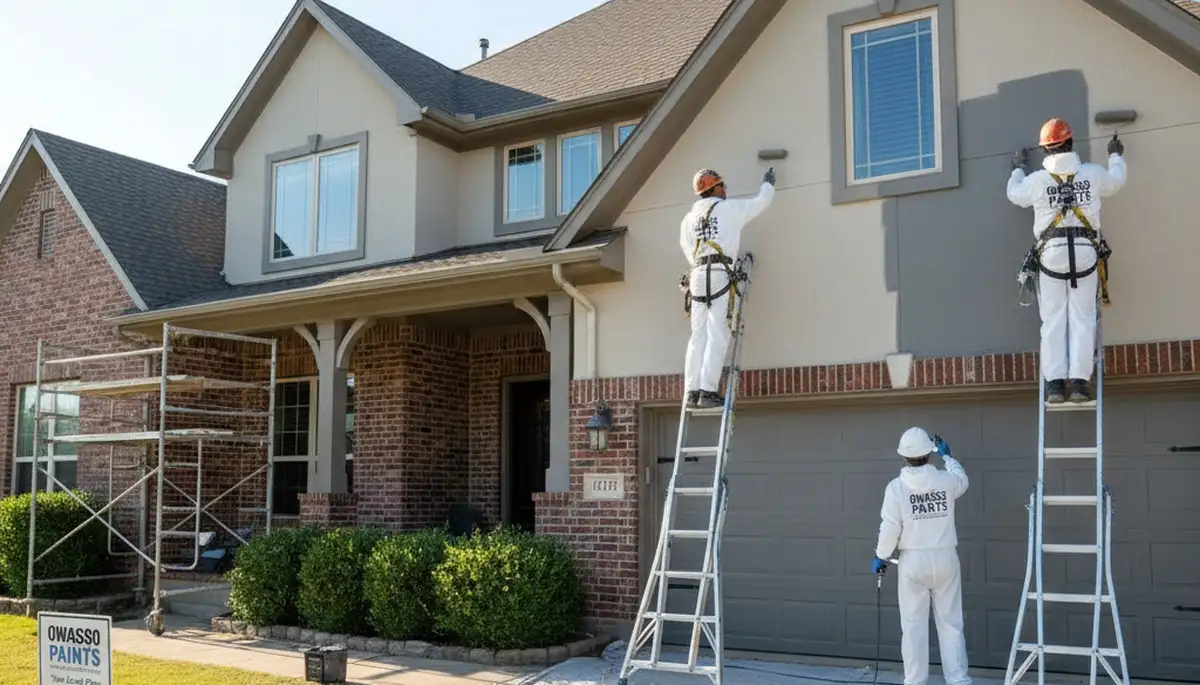Tulsa, OK painting contractor for interior and exterior house painting services