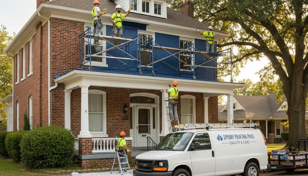 Tulsa, OK painting contractor providing professional interior and exterior painting services