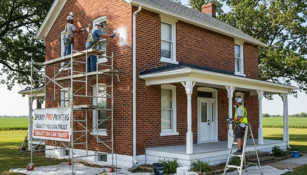 Tulsa, OK painting contractors providing professional interior and exterior house painting services