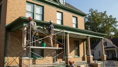 Tulsa, OK painting contractors providing professional interior and exterior house painting services